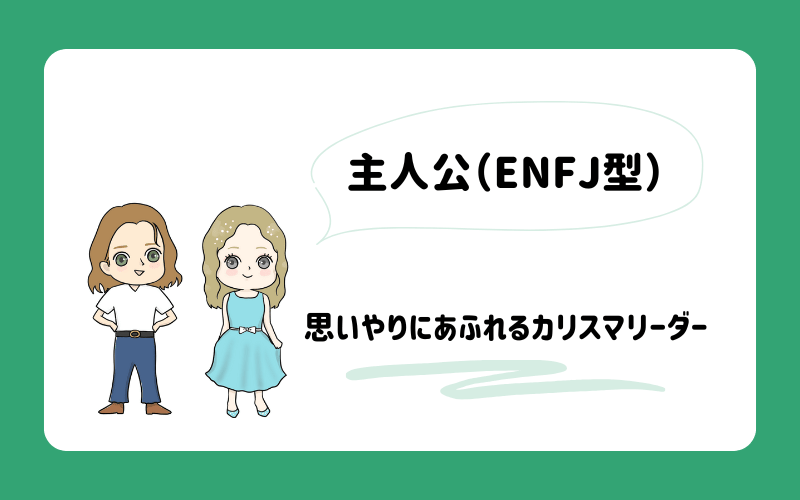 ゆるっとMBTI診断　主人公（ENFJ）