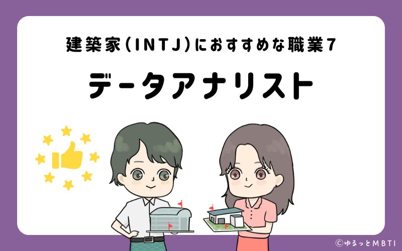 建築家（INTJ）におすすめな職業や仕事7　データアナリスト