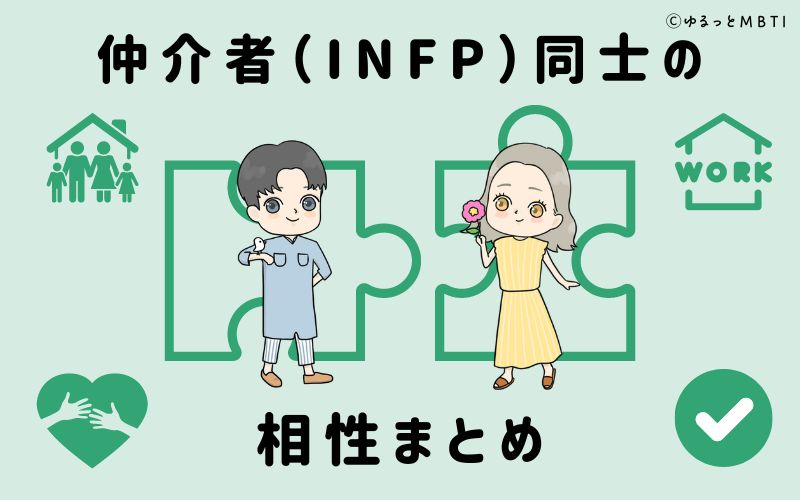 仲介者（INFP）同士の相性まとめ