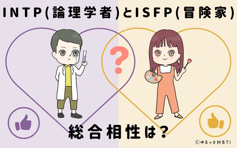 INTPとISFPの総合相性は