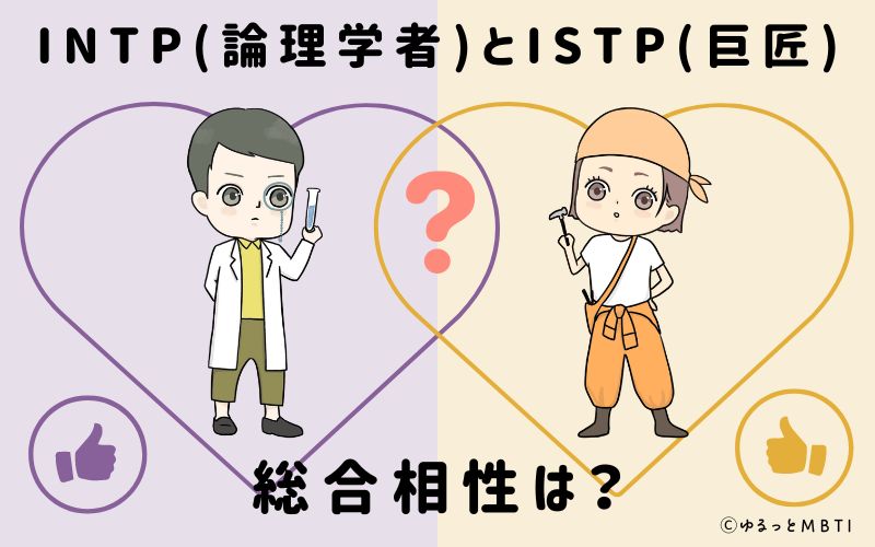 INTPとISTPの総合相性は