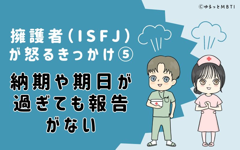 納期や期日が過ぎても報告がない