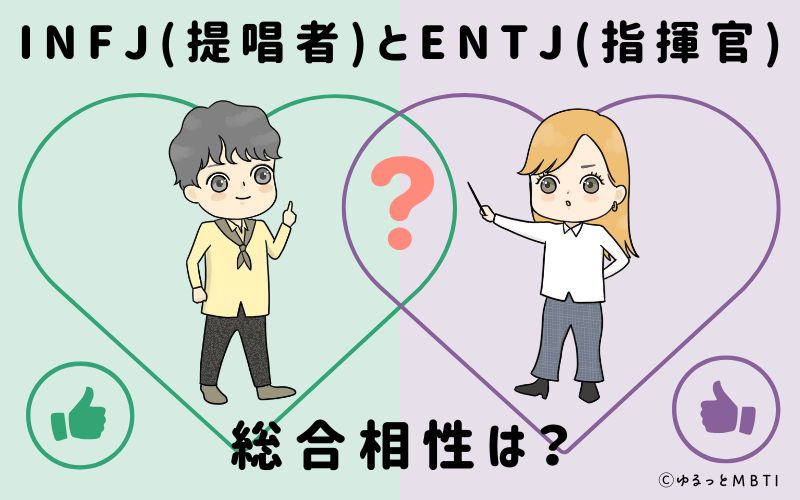 INFJとENTJの総合相性は