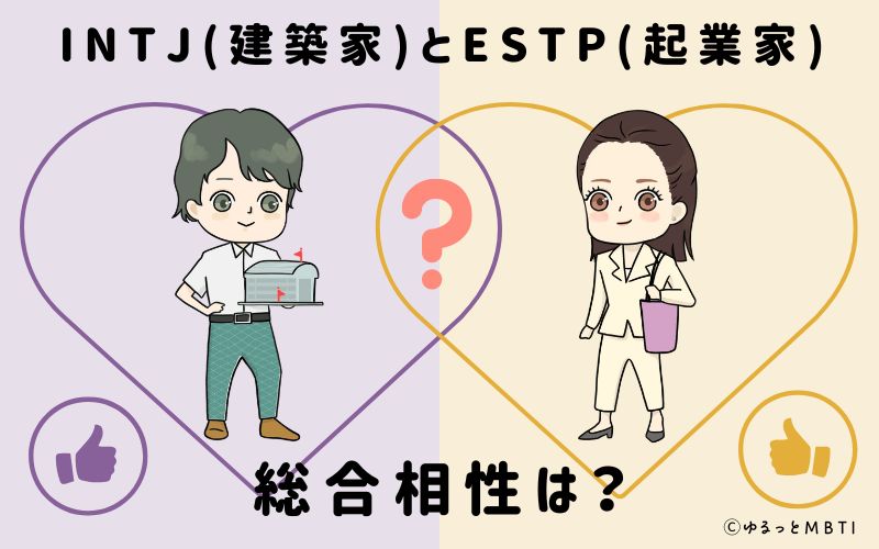 INTJとESTPの総合相性は