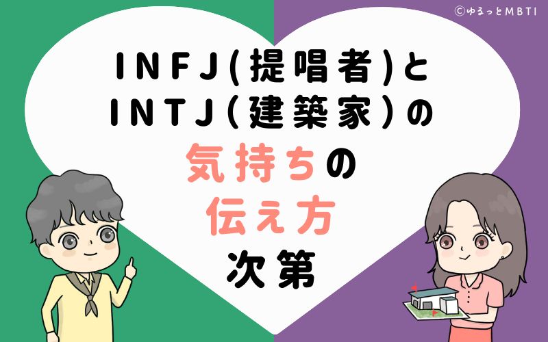 INFJ(提唱者)とINTJ(建築家)の相性は気持ちの伝え方次第