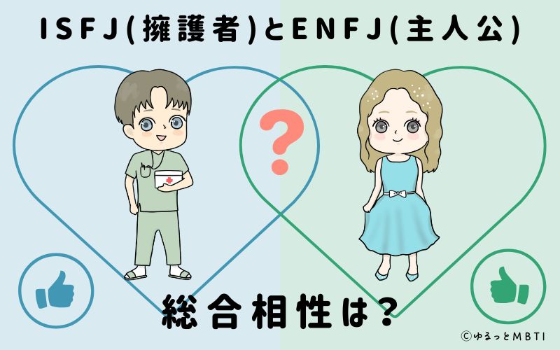 ISFJとENFJの総合相性は