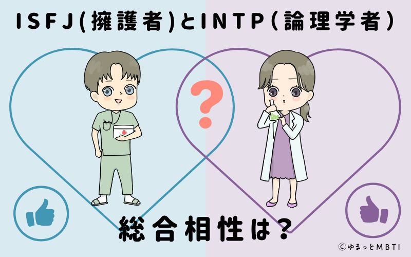 ISFJとINTPの総合相性は