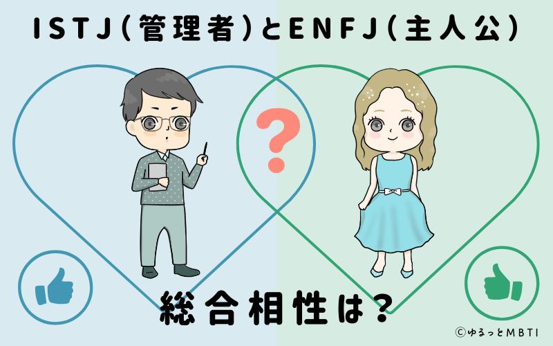 ISTJとENFJの総合相性は
