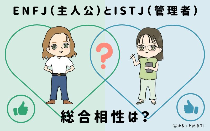 ENFJとISTJの総合相性は