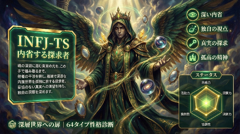 INFJ-TS 内省する探求者