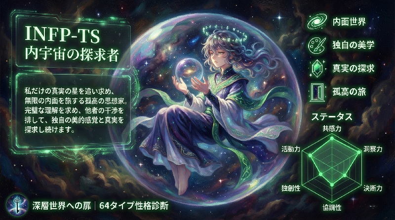 INFP-TS 内宇宙の探求者