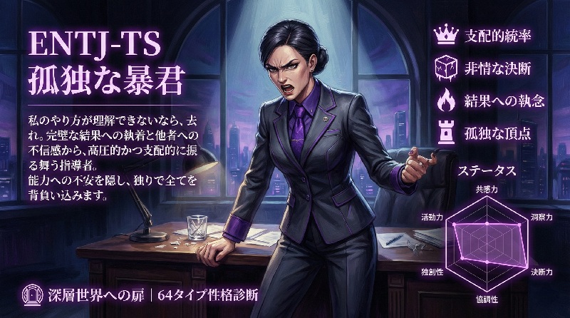 ENTJ-TS 孤独な暴君