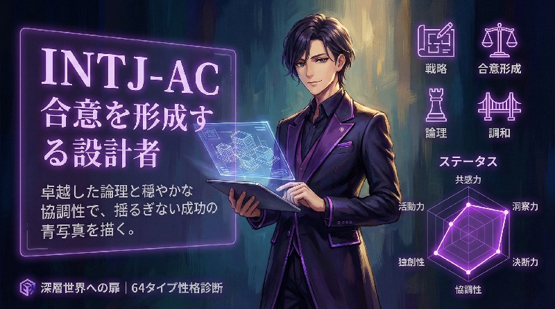 INTJ-AC 合意を形成する設計者