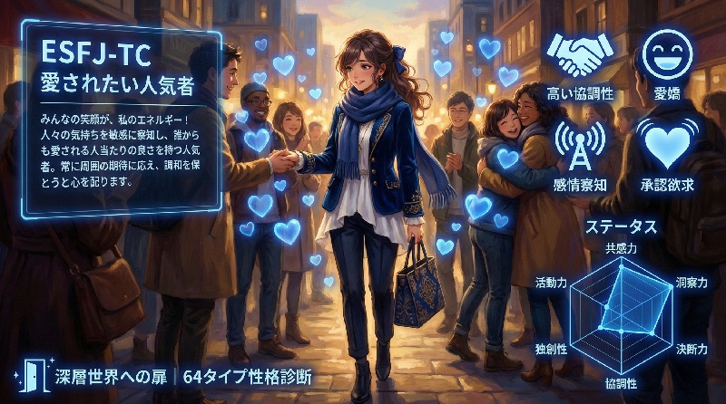 ESFJ-TC 愛されたい人気者