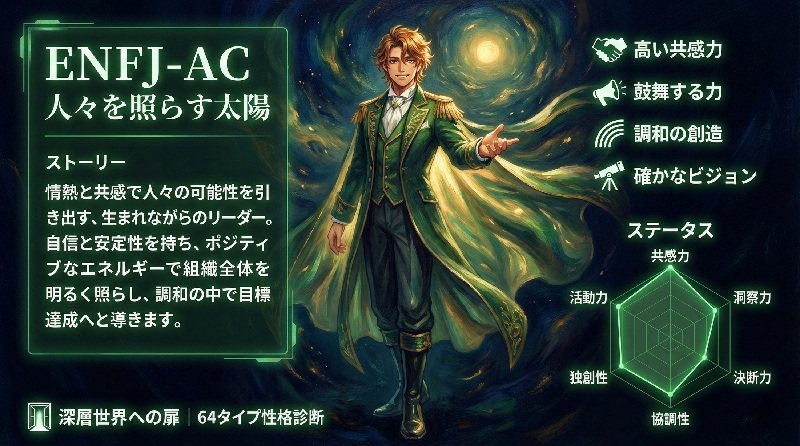 ENFJ-AC 人々を照らす太陽