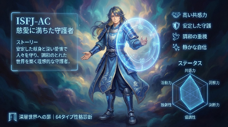 ISFJ-AC 慈愛に満ちた守護者