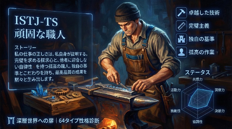 ISTJ-TS 頑固な職人