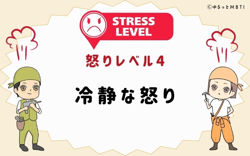 怒りレベル4：冷静な怒り