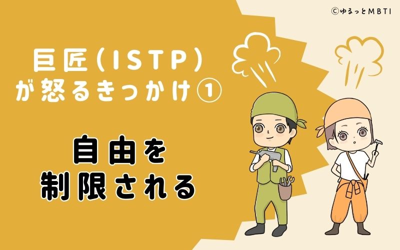 自由を制限される